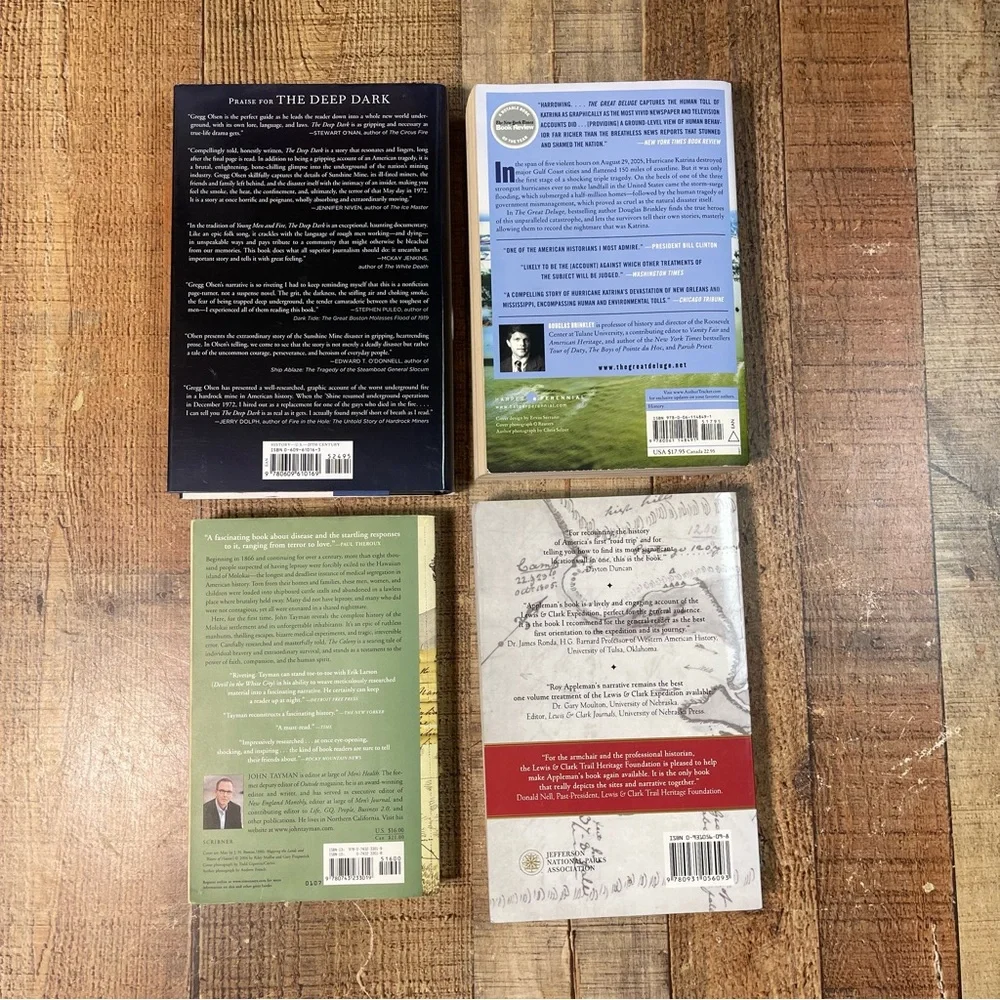 History Book Bundle Biography Science Survival Nature Politics Nonfiction